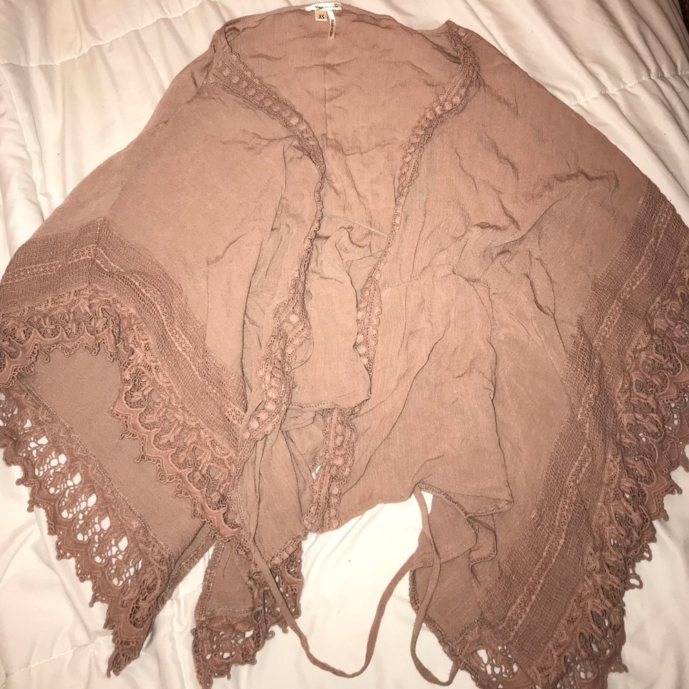 Lace cover up